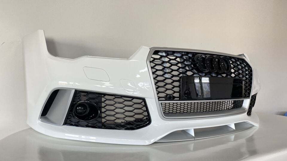 Audi A7 4G8 Facelift RS7 Ön Tampon ve Panjur Seti