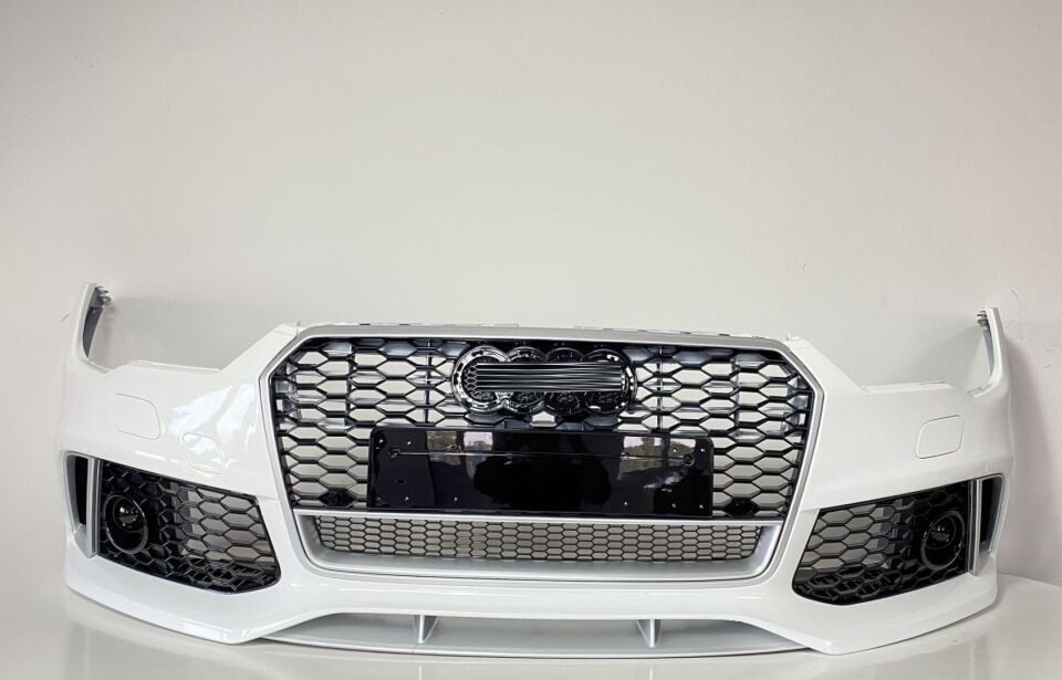 Audi A7 4G8 Facelift RS7 Ön Tampon ve Panjur Seti