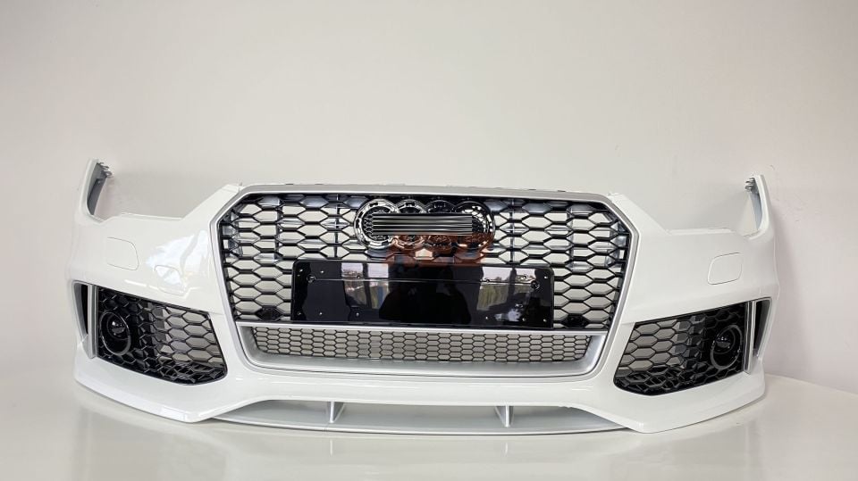 Audi A7 4G8 Facelift RS7 Ön Tampon ve Panjur Seti