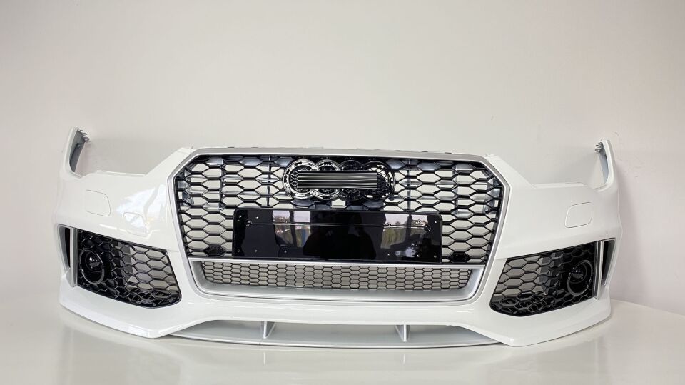 Audi A7 4G8 Facelift RS7 Ön Tampon ve Panjur Seti