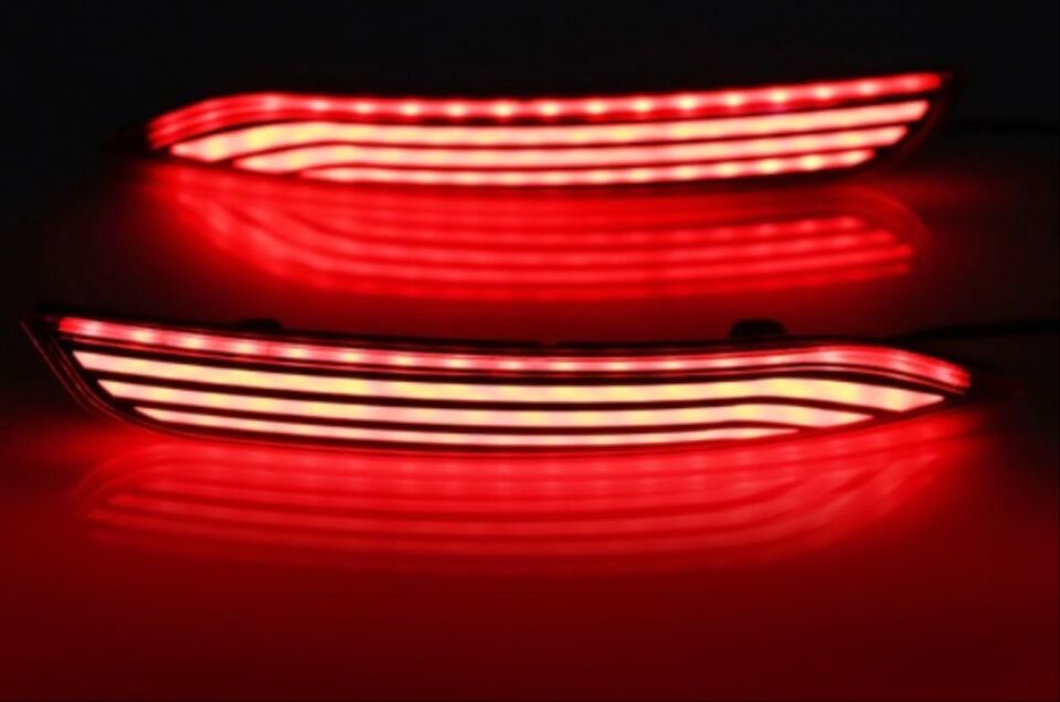 VW Polo 6C Arka Tampon Reflektör LED Seti