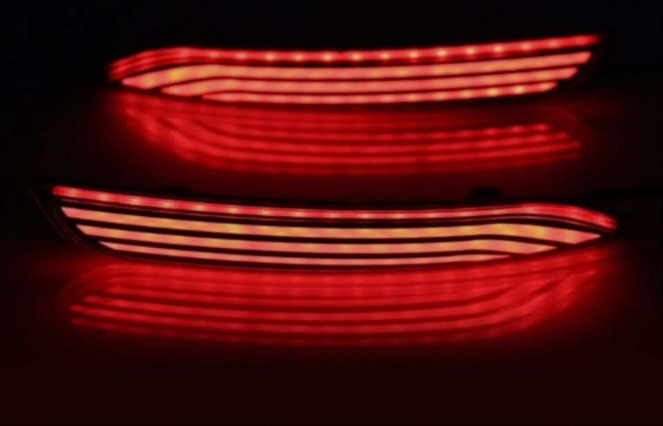 VW Polo 6C Arka Tampon Reflektör LED Seti