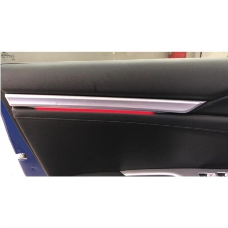 Honda Civic FC5 Ön Kapı Ambiyans Aydınlatma Seti Kırmızı LED (2 Parça)