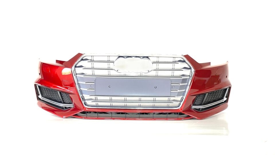 Audi A4 B9 2016-2019 S4 Ön Tampon ve Panjur Seti