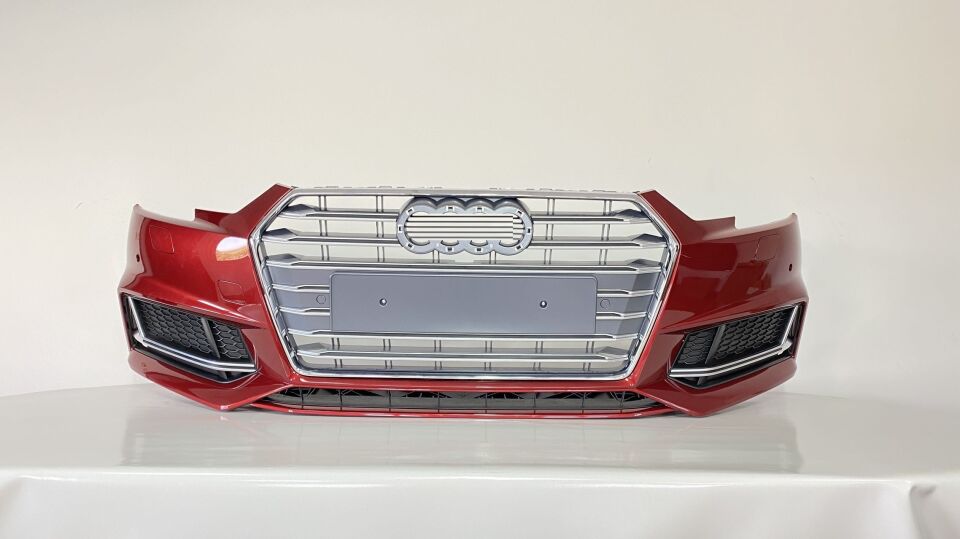 Audi A4 B9 2016-2019 S4 Ön Tampon ve Panjur Seti