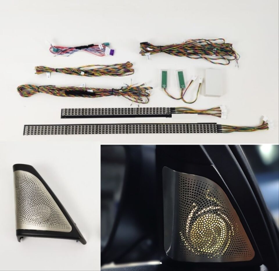BMW 5 Serisi F10 Ambiyans Aydınlatma Seti - 8 Renk