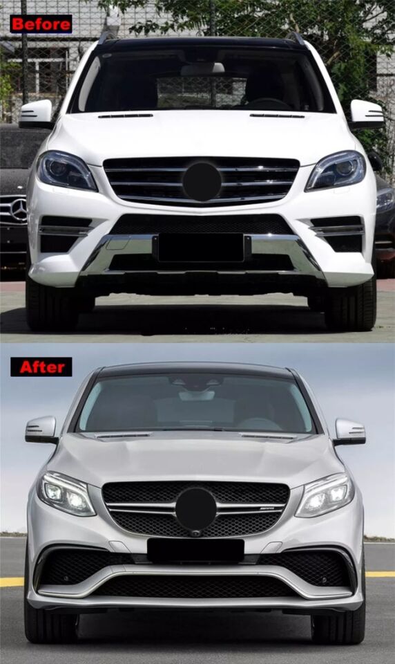 Mercedes ML-Serisi W166 (12-15) için GLE63 AMG Facelift Body Kit