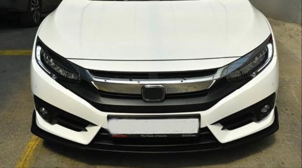 Honda Civic FC5 Dizayn A Ön Tampon Eki Seti (Boyasız)