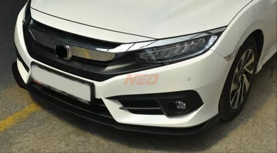 Honda Civic FC5 Dizayn A Stil Ön Tampon Eki Seti (Boyasız)