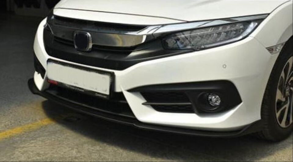 Honda Civic FC5 Dizayn A Ön Tampon Eki Seti (Boyasız)