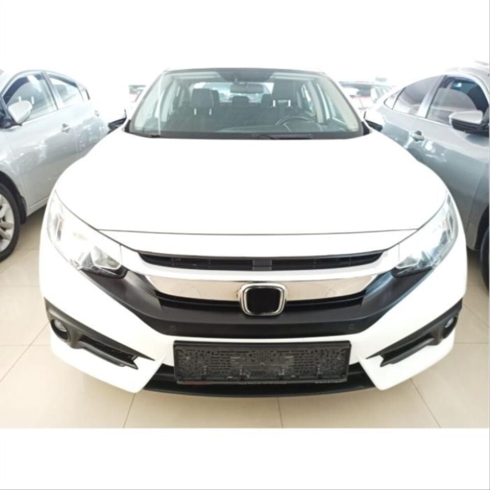 Honda Civic FC5 Ön Tampon Sis Farı Orta Çıtası Karbon