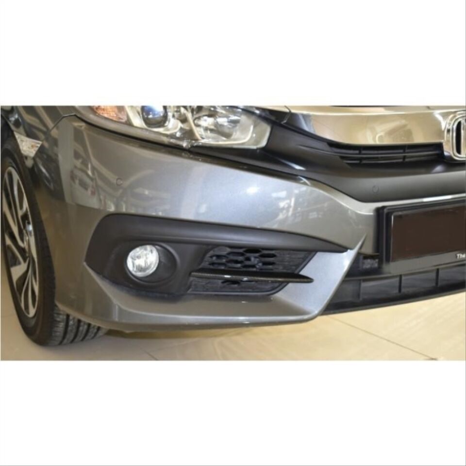 Honda Civic FC5 Ön Tampon Sis Farı Orta Çıtası Piano Black