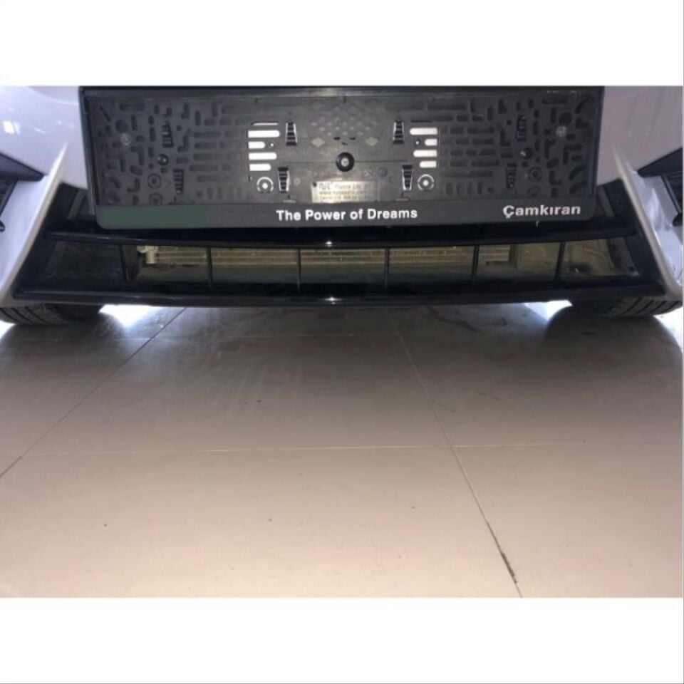 Honda Civic FC5 Makyajsız Kasa Ön Tampon Alt Çıtası Piano Black