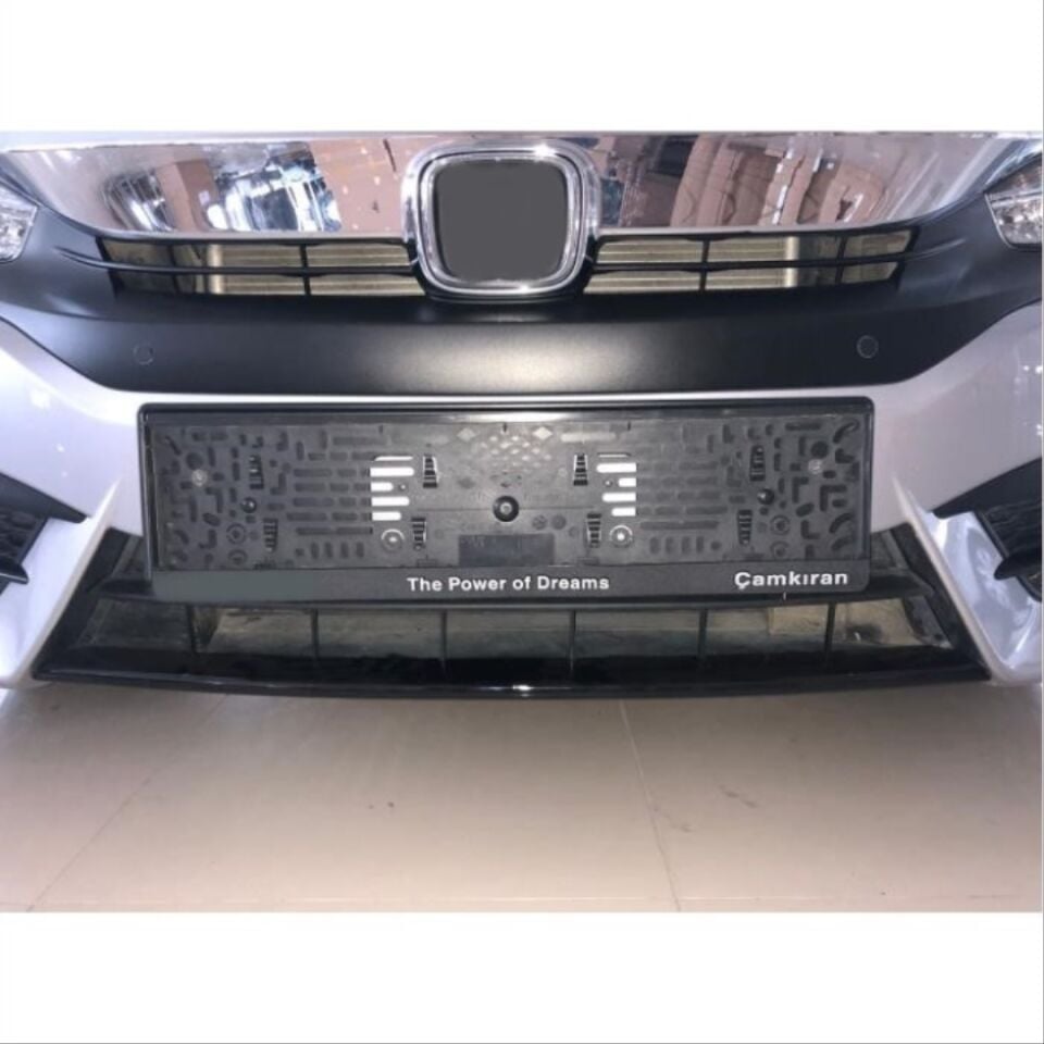 Honda Civic FC5 Makyajsız Kasa Ön Tampon Alt Çıtası Piano Black