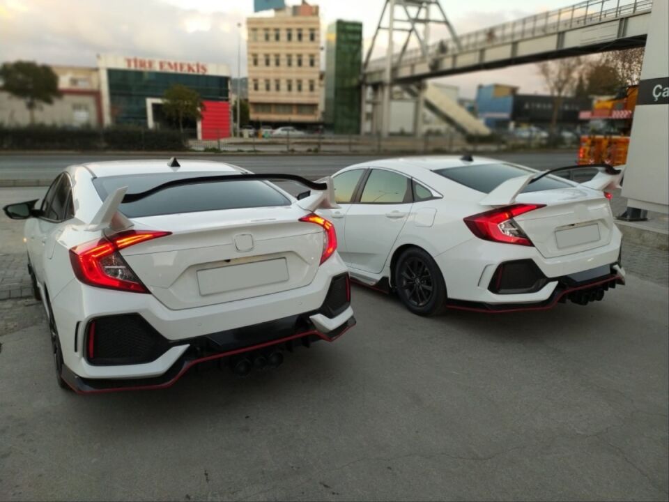 Honda Civic FC5 Sedan Type R GT Kanat Spoyler (Boyasız)