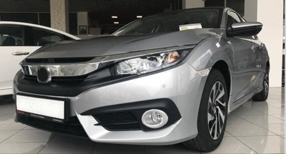 Honda Civic FC5 Ön Sis Farı Çerçevesi Krom Kaplama Seti