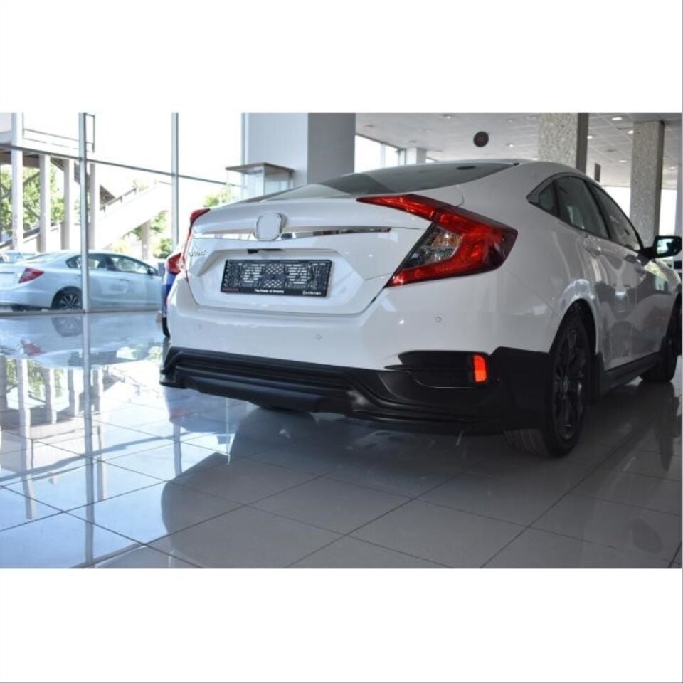 Honda Civic FC5 Sedan Turbo Arka Tampon Eki (Boyasız)