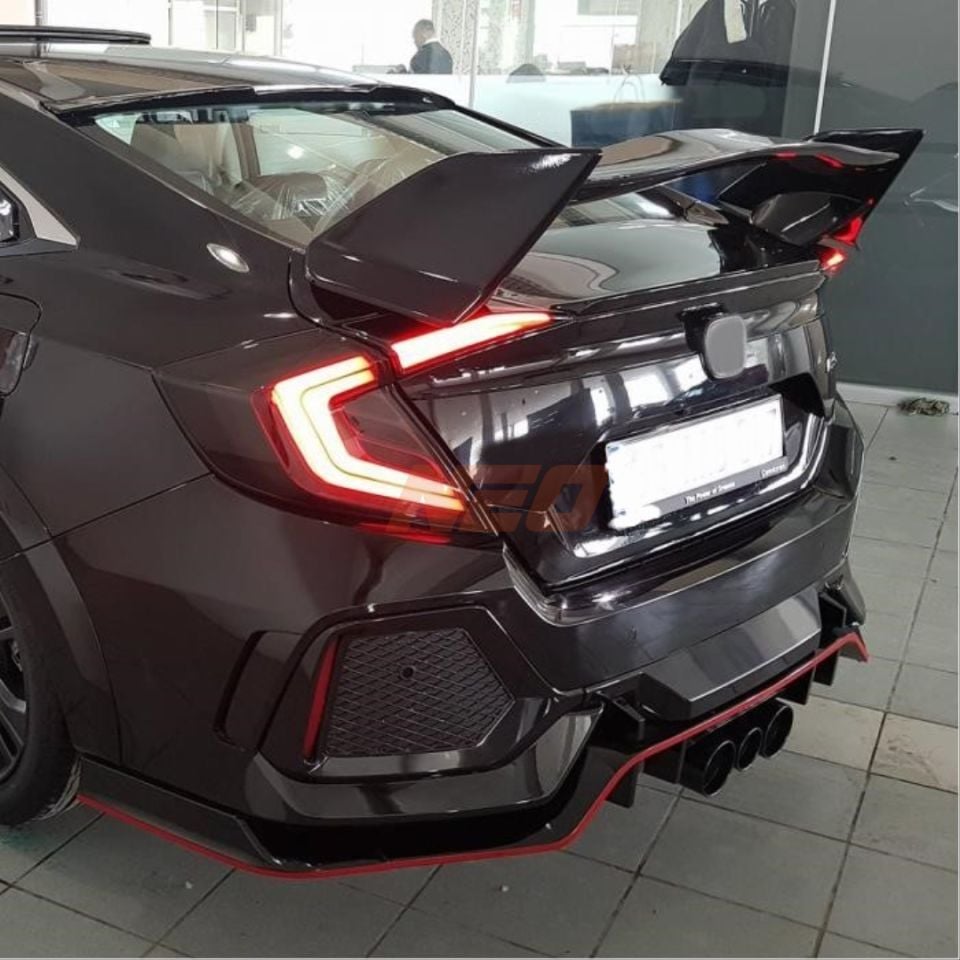 CIVIC FC5 2016-2020 IÇIN UYUMLU TYPE-R ARKA TAMPON
