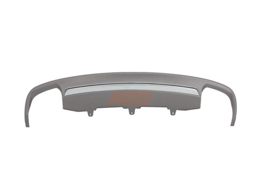 Audi A6 C7 Standart 2012-2015 S6 Arka Difüzör ve Egzoz Ucu Seti