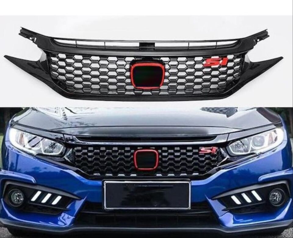 Honda Civic FC5 2016-2021 Si Piano Black Ön Panjur