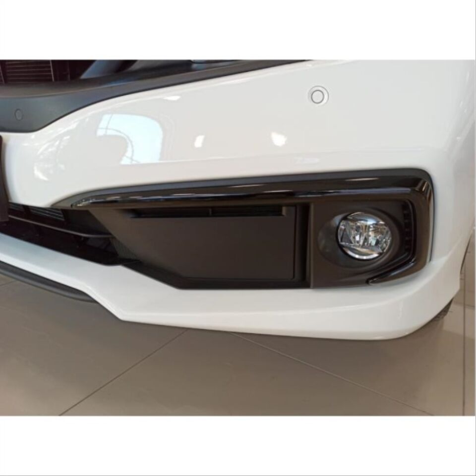 Honda Civic FC5 2019-2021 Makyajlı Kasa Piano Black Ön Tampon Sis Kaşı Seti