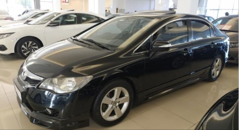 Honda Civic FD6 Paslanmaz Çelik Krom Cam Çıta Seti (Tam Tur)
