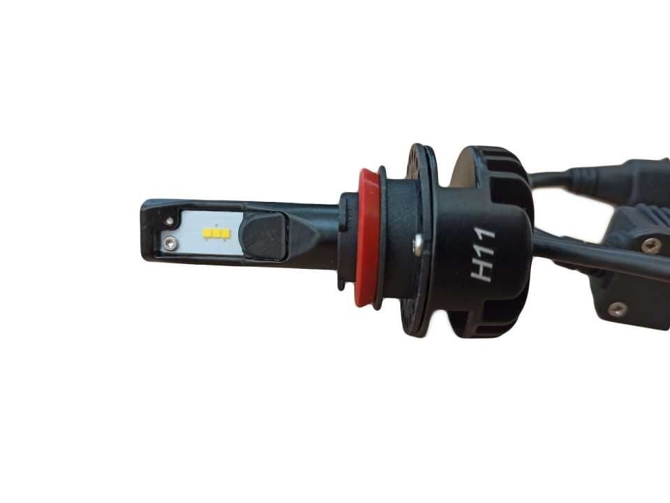 H11 COB LED Xenon Far / Sis Ampul Seti (Fanlı - 6500K)