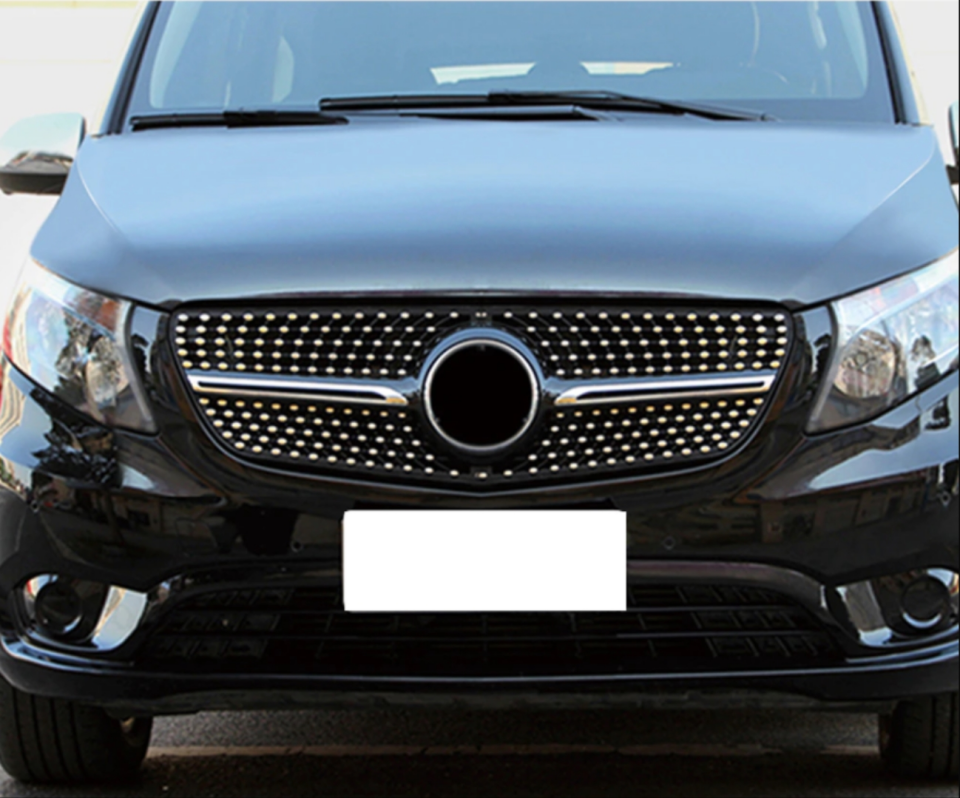 Mercedes-Benz Vito / V-Class W447 Diamond Elmas Panjur Siyah