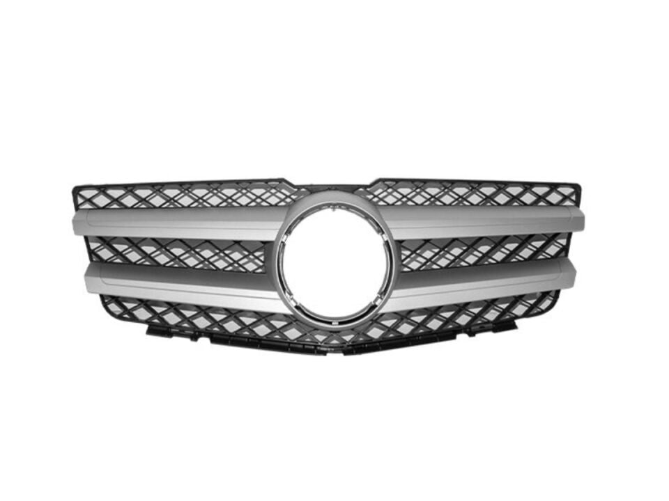 Mercedes-Benz GLK Serisi X204 Standart 2010-2012 Gümüş Ön Panjur 2048800283