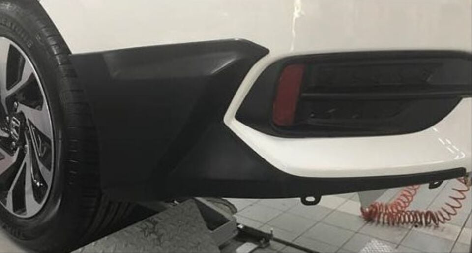Honda Civic FC5 Modulo Arka Tampon Eki Seti (Boyasız)