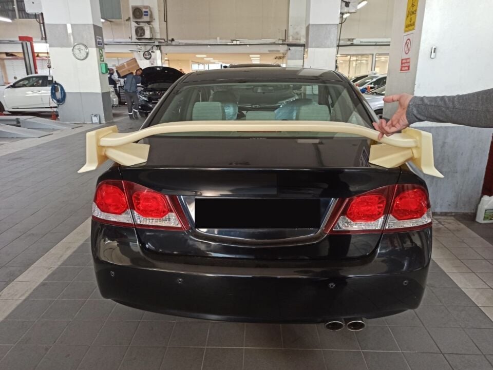 Honda Civic FD6 Type-R Bagaj Spoiler (Boyasız)