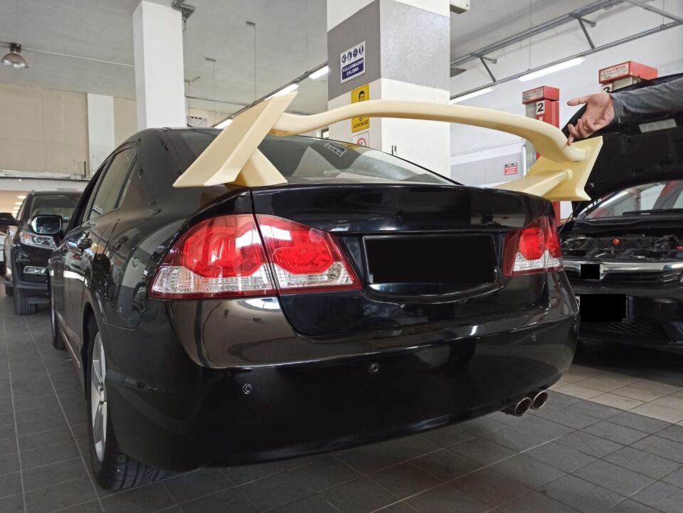 Honda Civic FD6 Type-R Bagaj Spoiler (Boyasız)