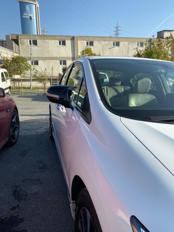 Honda Civic FB7 2012-2015 Yarasa Piano Black Ayna Kapağı Seti