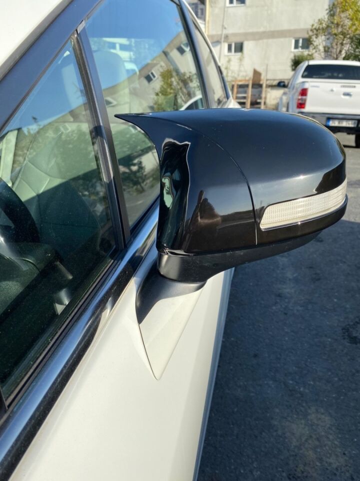Honda Civic FB7 2012-2015 Yarasa Piano Black Ayna Kapağı Seti
